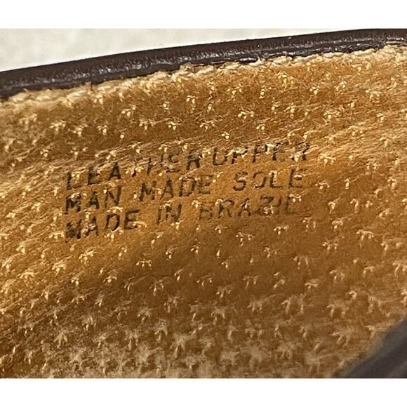 Etienne Aigner “Michele” Loafers Genuine Brown Leather Shoes Women's 9.5M - Picture 11 of 11